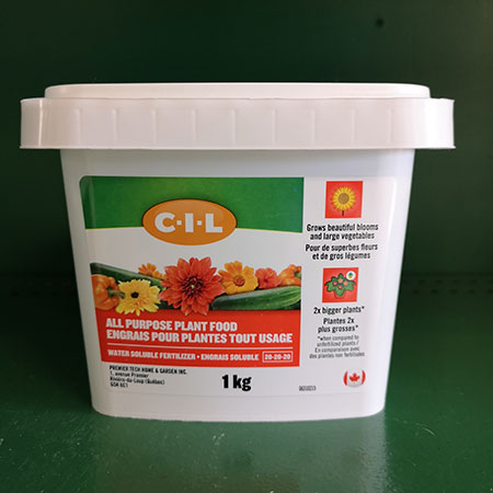CIL All Purpose Water Soluble 1 kg. $14.99